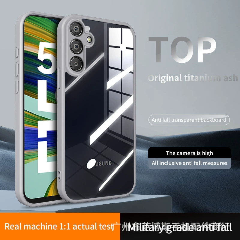 (Кросс-бордер торговля), samsung, совместимый GalaxyF15, прозрачный чехол для телефона, акриловый GalaxyM15, защитный чехол, 5G, 2 в 1, 5G
