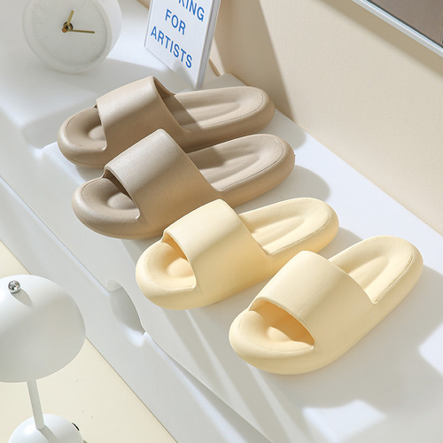 Shit-stepping slippers for women, summer thick-soled couples, indoor home, household eva sandals for outdoor wear, wholesale batch