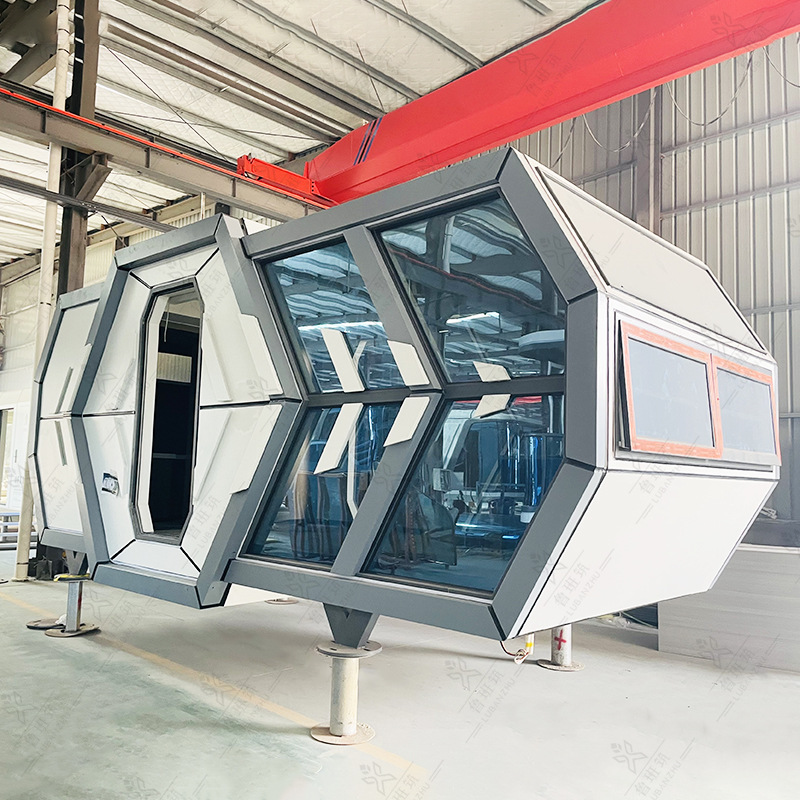 Tecnología sentido almacenamiento cabina centro comercial simulación al aire libre ciencia ficción nave estelar placa de aluminio insonorizada móvil Nebulosa cabina estación