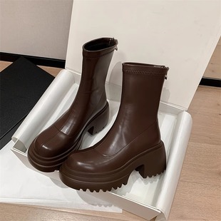 �ָ�����R��ѥŮӢ���L2025�¿��ﶬ��������ѥС������ɫ��ѥ��