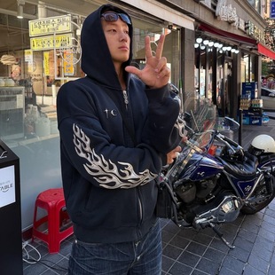 Thug club 25FW���f�ƉĻ������logo�̽�ƴ������l��ñ�����׳�
