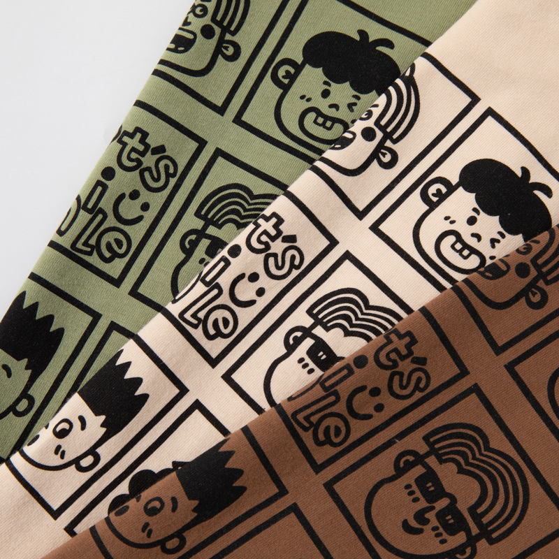 Ropa para niños transfronteriza al por mayor otoño nuevo producto coreano marca de moda para niños camiseta de manga larga camisa de fondo para niños