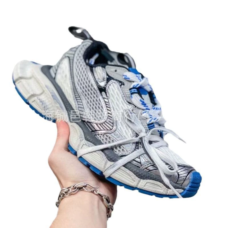 Высокие ботинки B home 3XL кроссовки 10-го поколения daddy shoes сетчатая шнуровка низкий топ полукаталог ретро кроссовки для бега