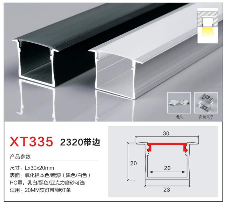 Light strip, linear light, LED lamp