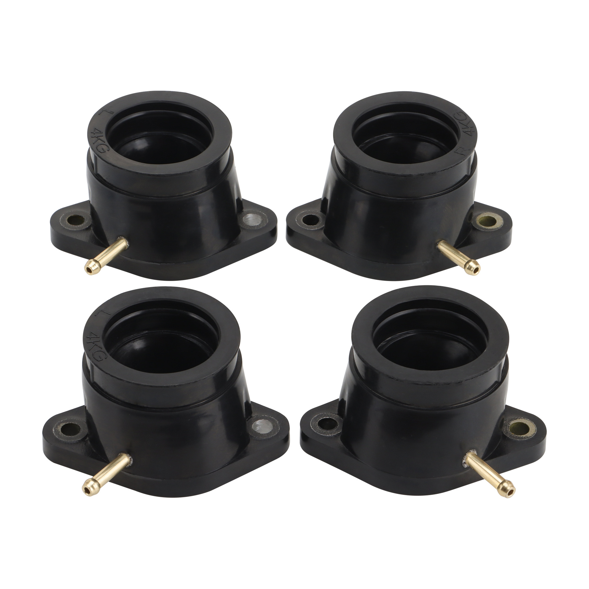 4 Pcs Motorcycle Intake Manifold Joint Adapter for YAMAHA XJR1200 XJR1300