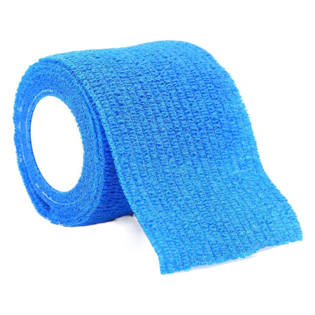 2.5Cm*4.5M 5Cm*4.5M Non-Woven Self-Adhesive Elastic Sports Bandage Training Fixed Breathable Bandage