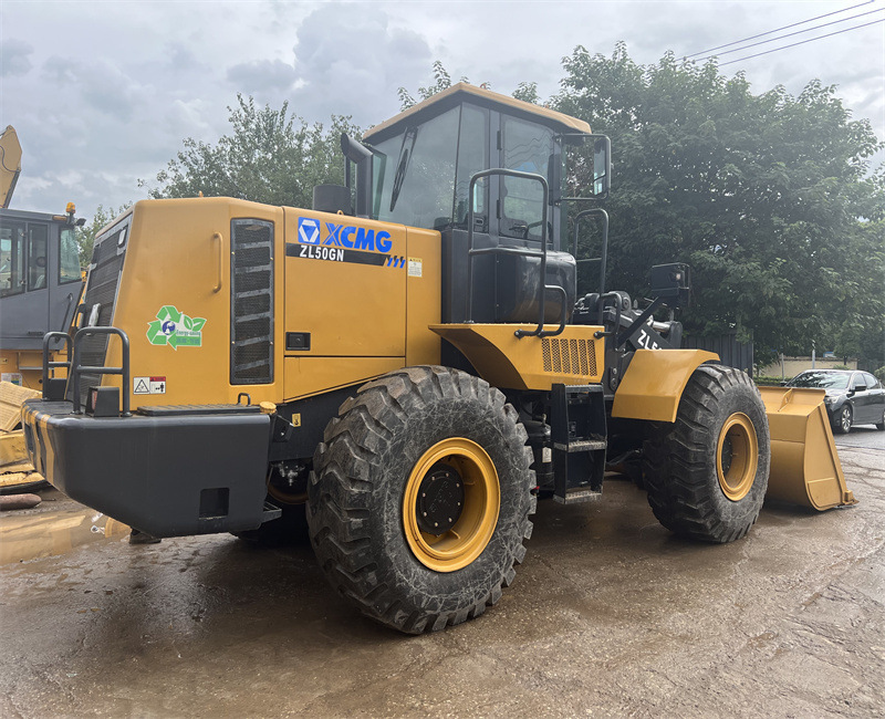 Comercio de exportación de segunda mano XCMG 50GN 500GN 500KV cargadora de buen rendimiento a bajo precio venta en stock