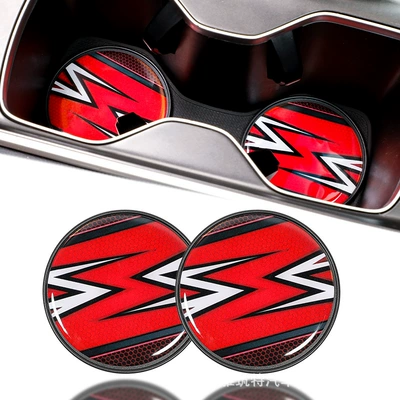 Anti-slip mat: car cup mat, personalized - unbranded-hot-wheels-track-2pcsset-white-bagged