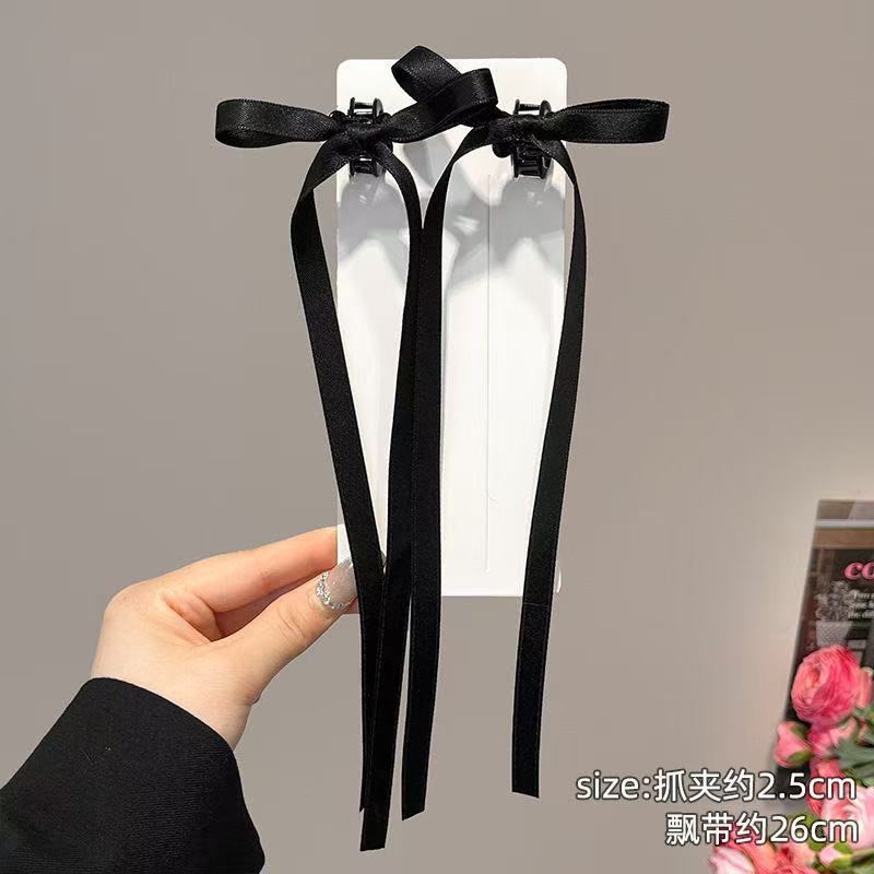 Dulce chica techo ~ Cinta dulce, lazo, cinta, horquilla, cabello trenzado, pinza de pico de pato, accesorios para el cabello, horquilla, puesto de un yuan