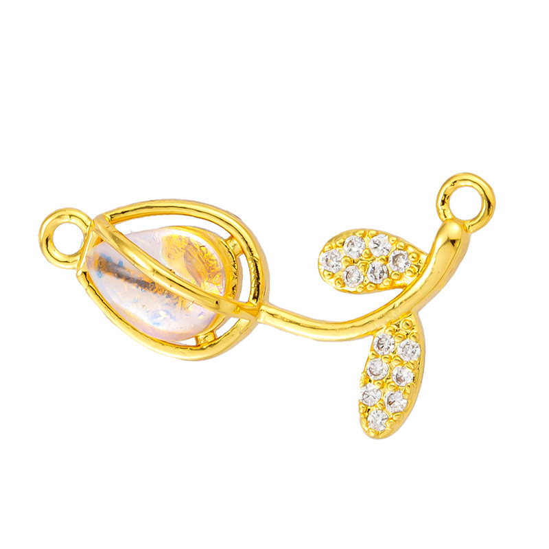 Douyin Venta caliente Colgante de microincrustaciones de cobre chapado al por mayor Cientos de colgantes de cobre opcionales a su gusto, fábrica de origen al por mayor sin cadena