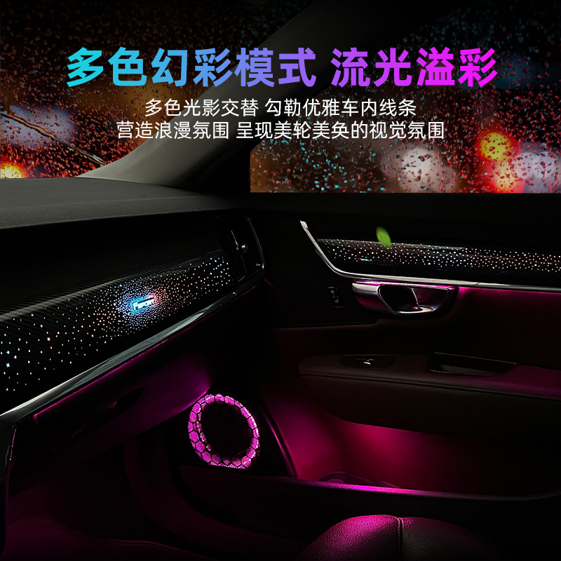 Suitable for Volvo XC90S90XC60S60 Volvo dedicated atmosphere lamp modified Volvo atmosphere lamp