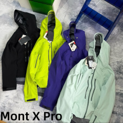 【中国山地色】凯家同款MONT X-PRO全天候户外登山硬壳冲锋衣光板