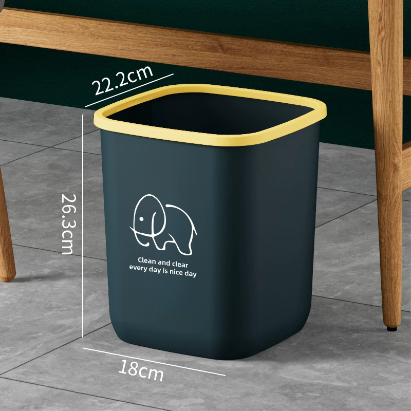 High quality capacious garbage can for home use for living room