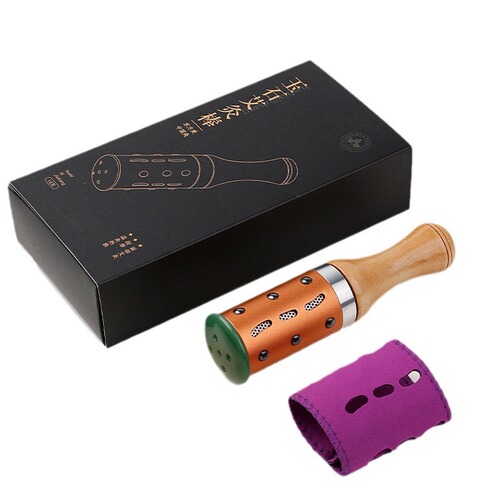 Wholesale facial moxibustion stick, roller massage beauty salon peach blossom moxibustion, scraping eye moxibustion instrument warm moxibustion stick