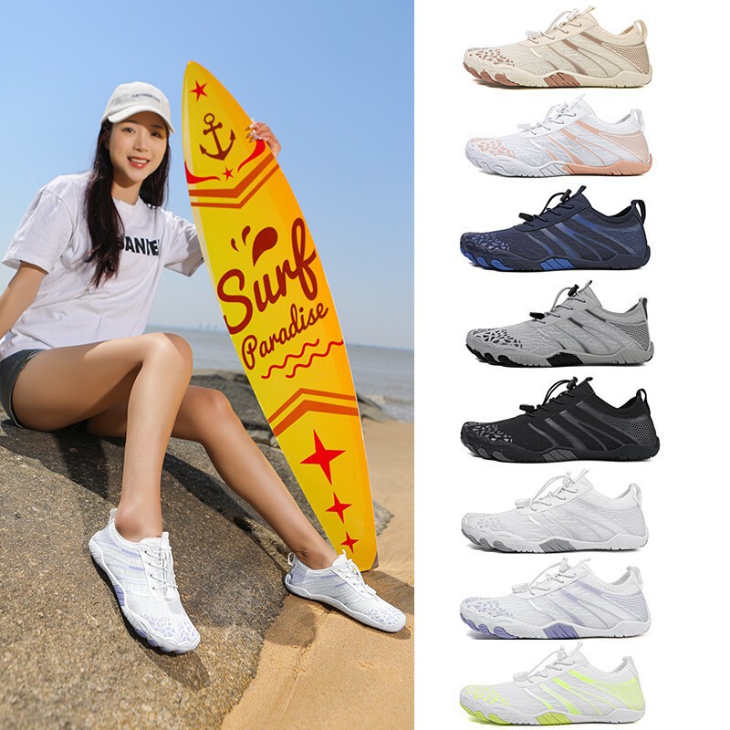 New Outdoor Men's River Tracing Shoes, Wading Couple Beach Shoes, Barefoot Shoes, Swimming Shoes, Women's Wide-Toe Shoes, Surfing and Rafting Shoes