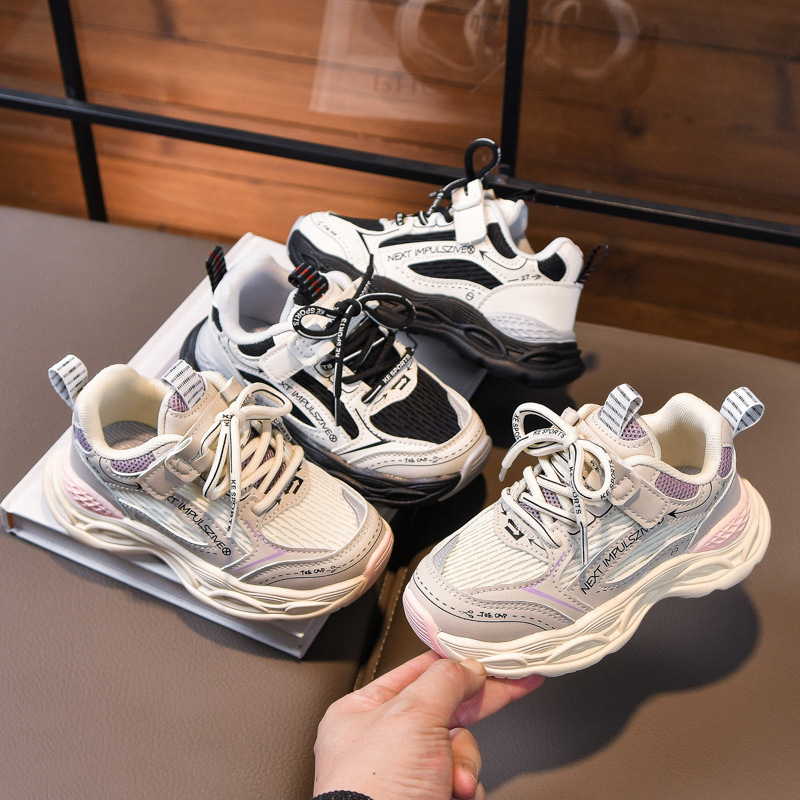 2026 primavera zapatos para niños nuevos zapatos deportivos para niños zapatos de red para niños zapatos de correr de suela suave para niñas un cabello