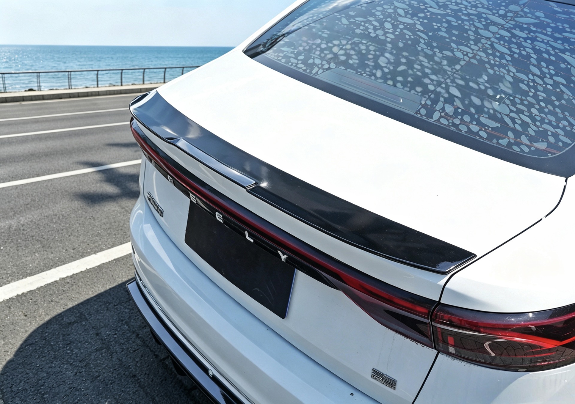 Suitable for 22-27 Geely Emgrand S70 front spoiler, front lip, rear wing, side skirts, rear lip, top wing, body kit