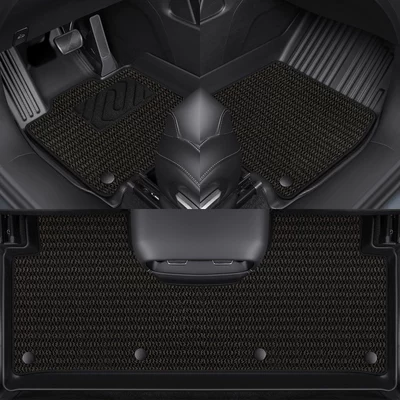 Universal Foot Pad — Car Floor Mats Byd Song - tpe-black-coffee-menis-upper-cushion-thick-1cm-top-luxury-level-and-more-comfortable-byd-song-plus2021-2025-dmi