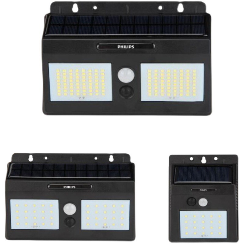 Philips Led Sensor Door Headlight Bws010 Outdoor Garden Light Villa Garage 3W Solar Wall Light Super Bright
