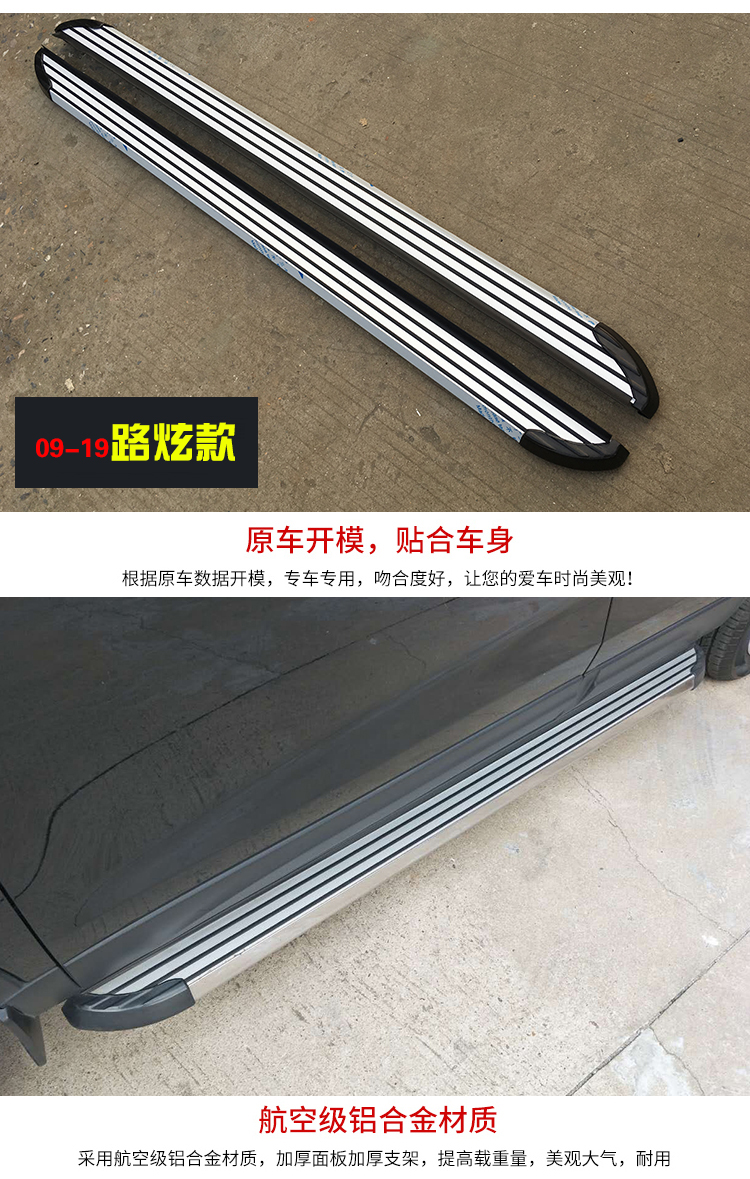 Suitable for 2009-2019 Highlander footrest welcome modification