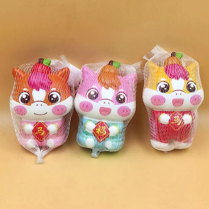 Пони, сетчатая сумка, слизь, кукла, настольная игрушка, антистресс