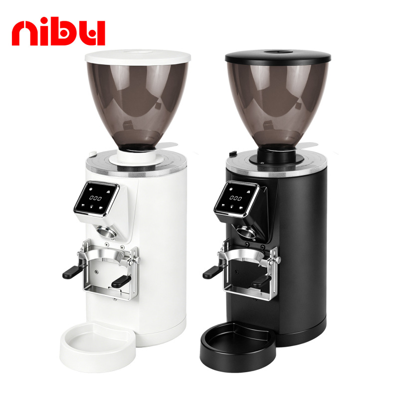 1007P/Coffee Grinder with Dual Mode Timing and Weight Control, Plasma Anti-Fly Powder Electric Commercial Grinder