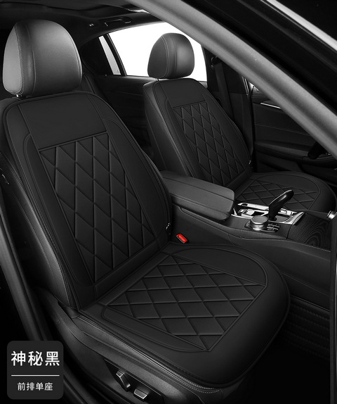 Heated car seat cushion, winter warming car seat cushion with backrest, thickened design, multiple temperature settings, cigarette lighter port, USB quick-heating pad
