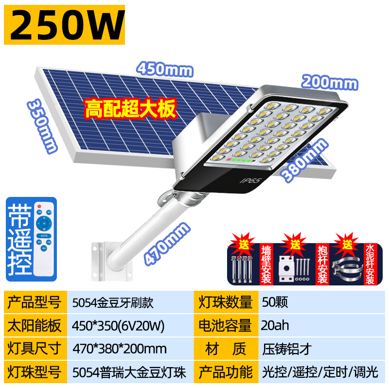 Farolas solares Pinye para proyectos rurales, iluminación de tipo dividido, luces para patios exteriores, accesorios de iluminación Zhongshan, luces LED de luz intensa