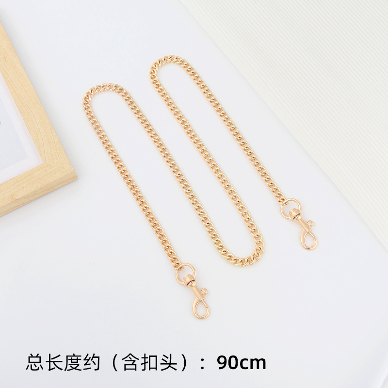 스트레이트 골드 [체인 90CM]