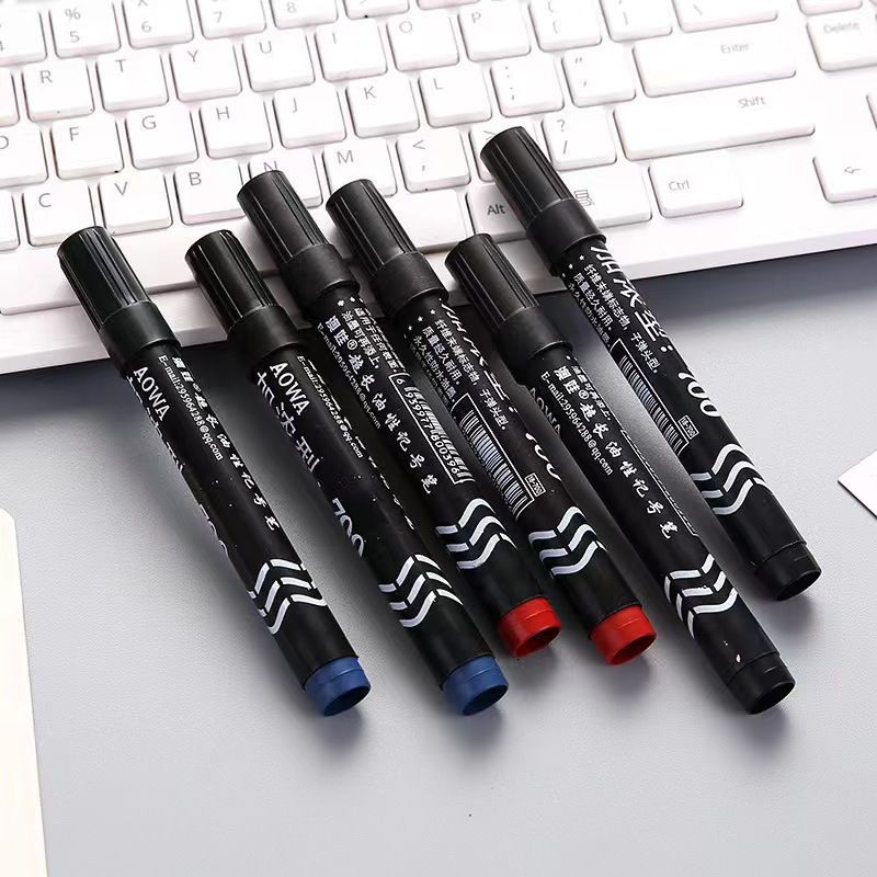 Oily black large capacity pen express logistics mark pen big head…