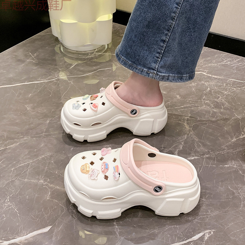 Crystal Bear Roman High Heel Clogs Crystal Bear Roman High Heel Clogs