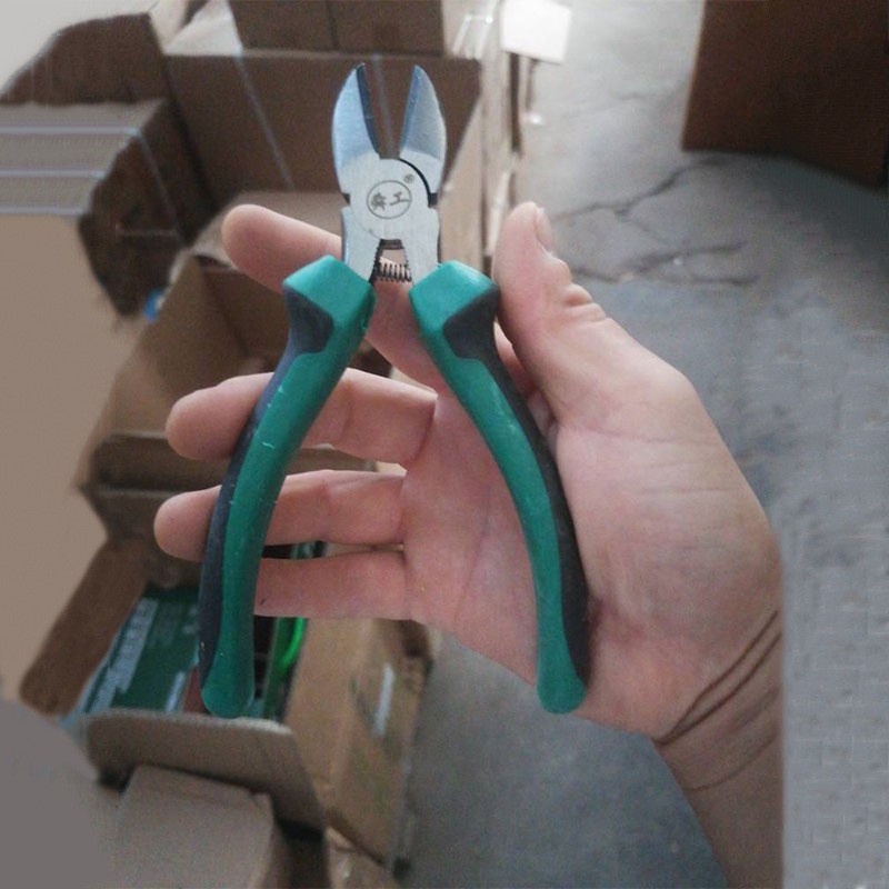 舜工斜口钳子剪工业级偏口钳子剪线钳斜咀斜嘴钳电工电子钳模型剪