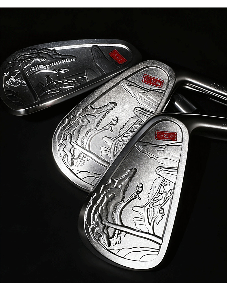 Bộ gậy sắt golf PGM đầu sắt mềm lưng lõm nhỏ chuyên nghiệp cho nam — Bộ đầu thông chào mừng [rèn sắt mềm/thiết kế lưng lõm nhỏ] TIG086 chi tiết 10