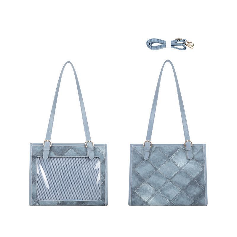 Paquete de dolor, paquete de 100 días, jk, paquete de hombro único, tramo oblicuo de gran capacidad, paquete diario femenino, coco de sal marina portátil