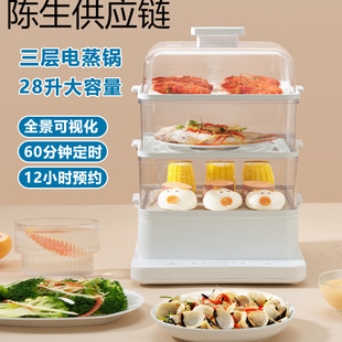 Breakfast Machine Household Multifunctional Steamer Electric Steamer Kitchen Large Capacity Electric Steamer Steam Pot Manufacturer Wholesale Gifts