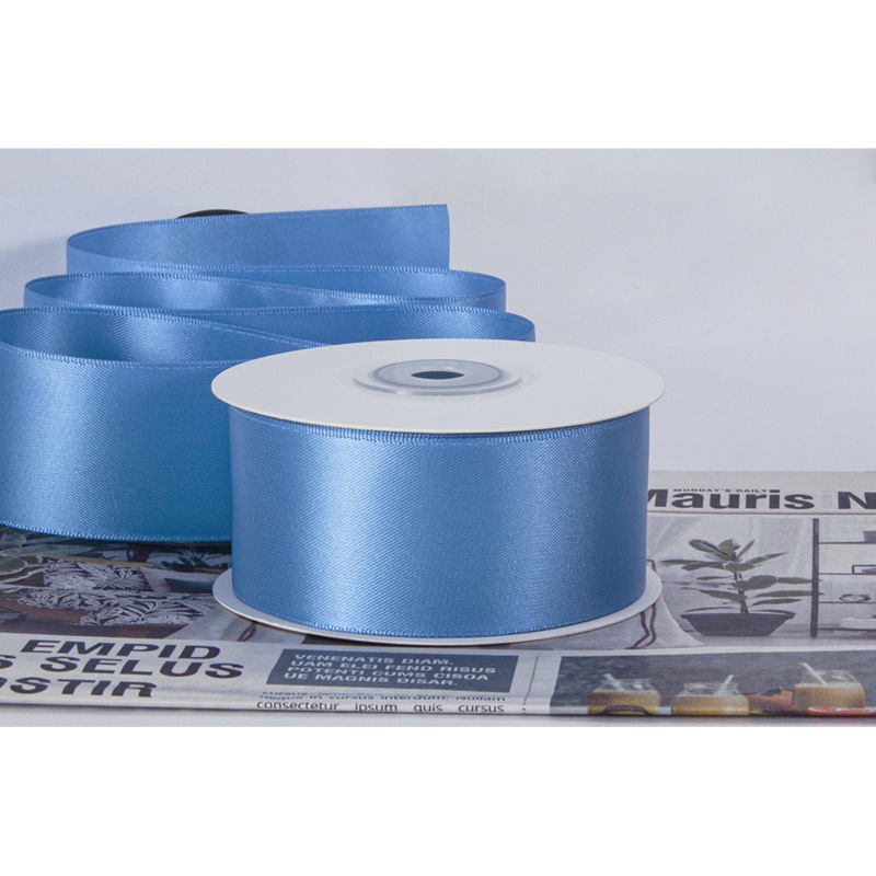 Accesorios de cinta gruesa cifrada al por mayor transfronteriza, cinta de poliéster de doble cara, caja de regalo, cinta de embalaje, lazo, cinta de recuerdo