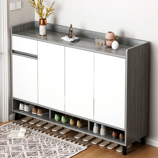 Shoe Cabinet Door Dust-Proof Entrance Cabinet Entrance Balcony Living Room Aisle Elevator Storage Cabinet Shoe Rack Cabinet Space-Saving