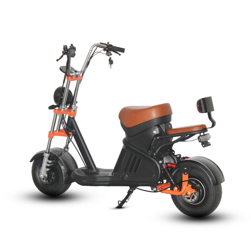 Eec Dot Adult Scooter Two-Wheeled Motorcycle Harley Electric Car National Standard M3 Cross-Border Overseas Warehouse Straight Hair
