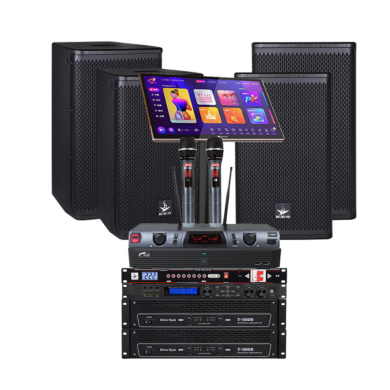 Altavoces JBL de 10 y 12 Pulgadas, Fabricante de Altavoces, Altavoces Profesionales, Sistema de Sonido para Karaoke, Conjunto Completo, Marca de Alta Gama, Sistema de Sonido para KTV