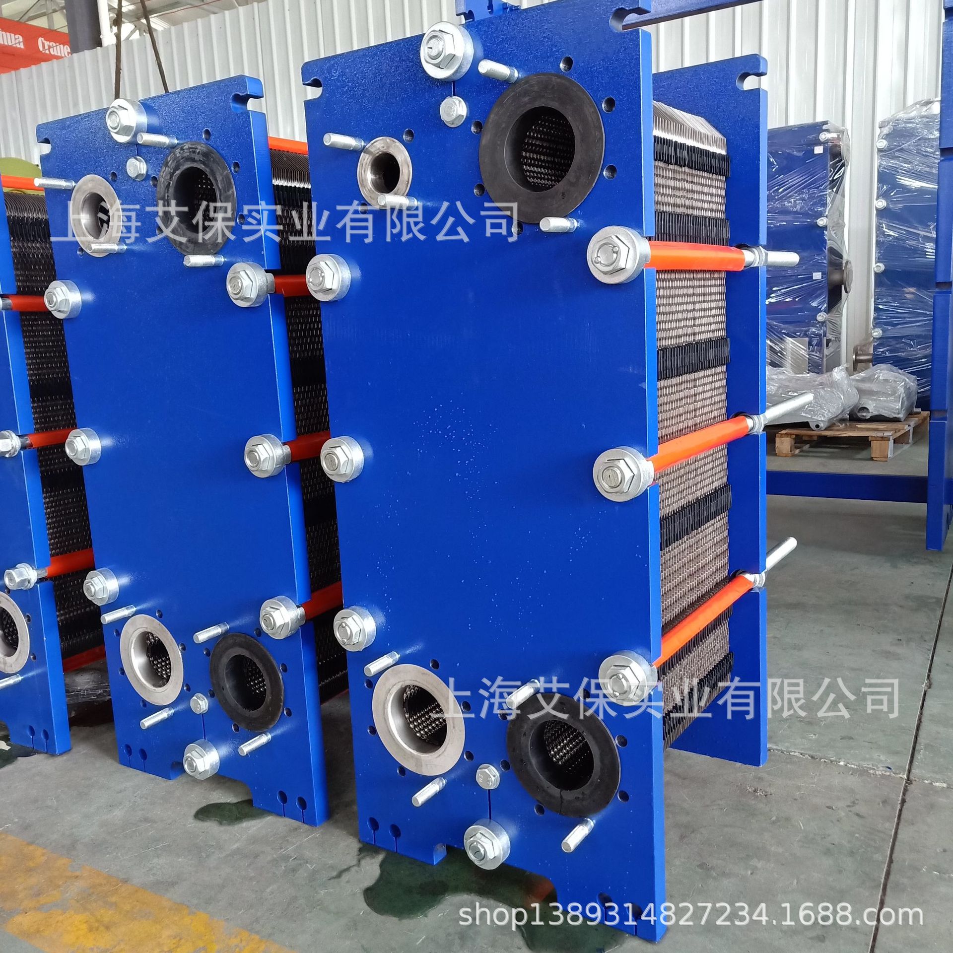 江苏冷热交换器厂家 供应10平方 橡胶衬套 板式换热器