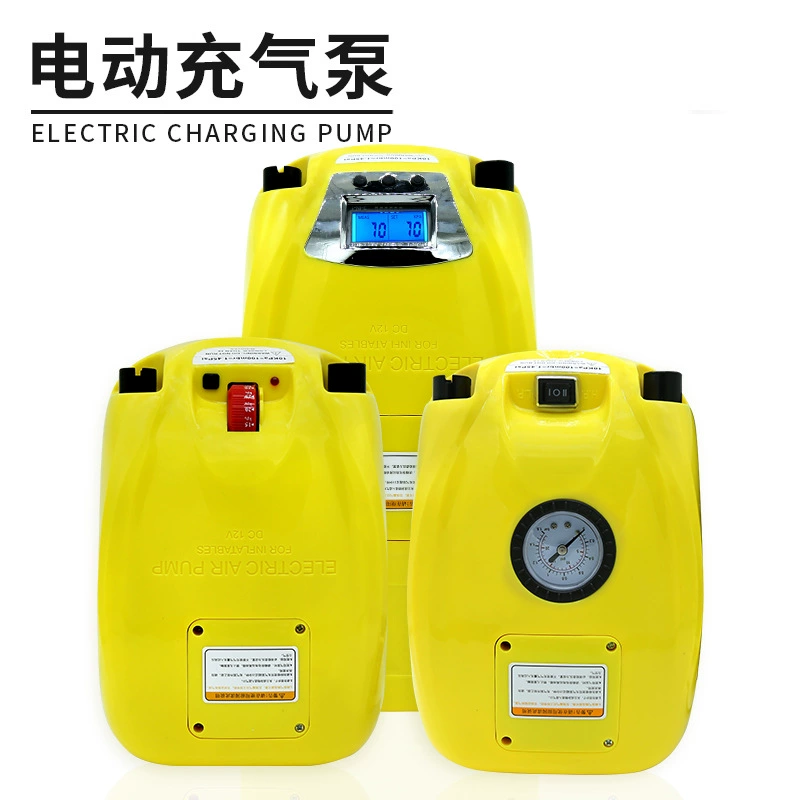 GP80 электрический газовый насос штурмовая лодка резиновая лодка надувной катер каяк надувной насос рыболовная лодка рыболовная лодка всасывающий насос