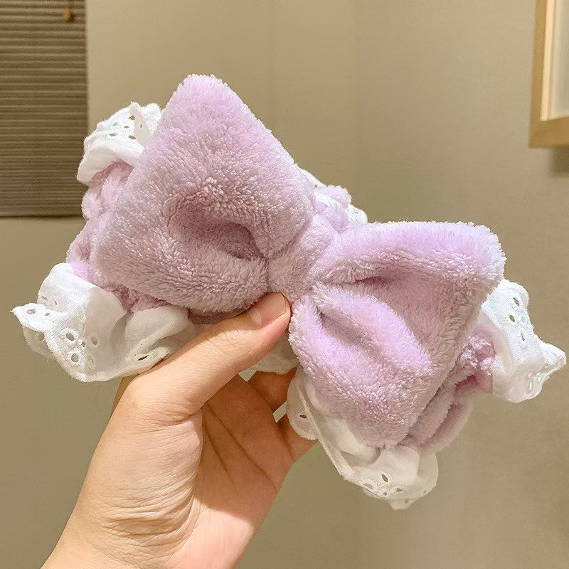 Cinta para el cabello para mujeres, mascarilla facial, cabello antideslizante especial, diadema, cabello no mojado, sin presión, flequillo, Liu Yifei, mismo estilo