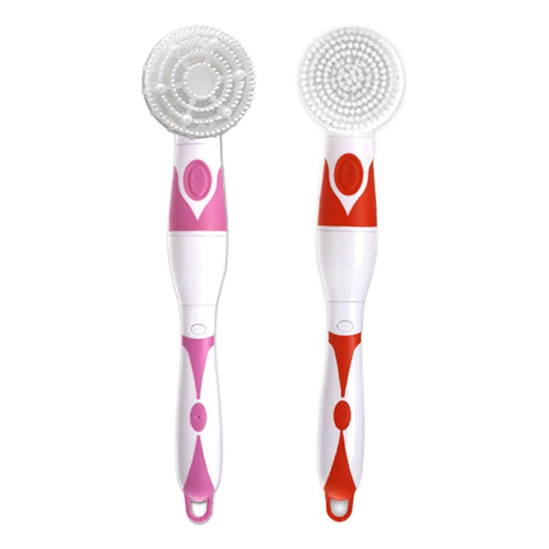 Трансграничная НОВАЯ щетка для ванны с длинной ручкой, бытовая Водонепроницаемая многофункциональная Массажная щетка для чистки спины, автоматическая электрическая щетка для ванны