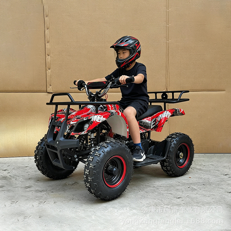 Cuatrimoto ATV Infantil Todo Terreno 49CC de Hierro y Plástico