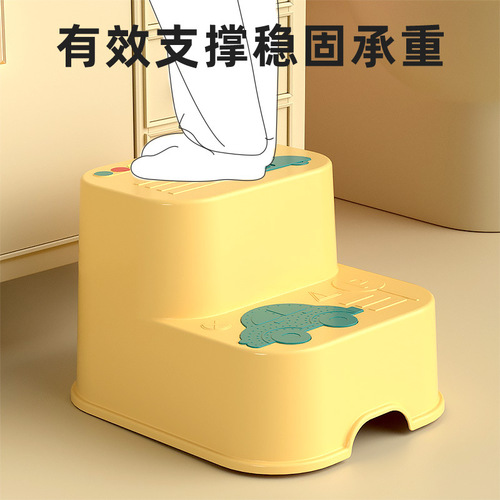 Children's step stool, baby step stool, small bench, step stool, hand washing step, face washing foot stool, non-slip standing stool