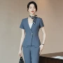 短袖物业学校职业工装