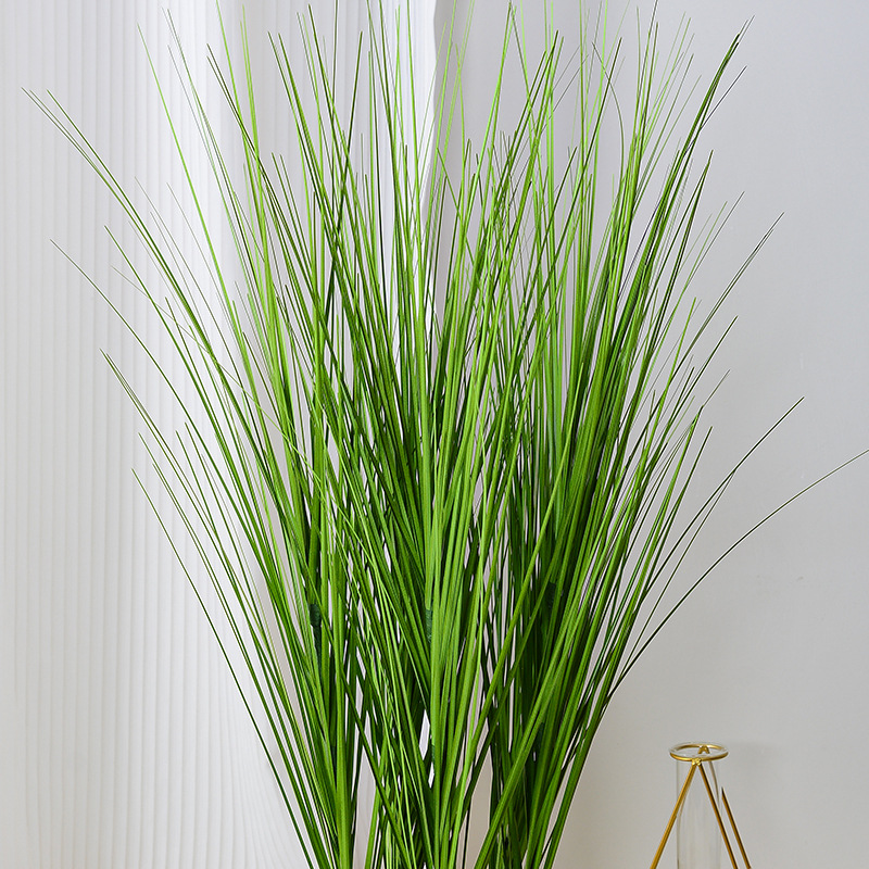 批發室內軟裝家居裝飾造景仿真草假綠植仿真蘆葦蘆葦草洋蔥草擺件