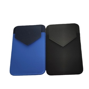 Factory direct mobile phone ID card case elastic Lycra bag mobile phone sticker self-pasting mobile phone case card case