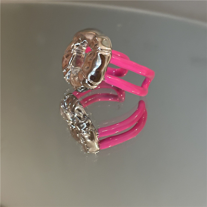 Großhandel Süßigkeiten Farbe Doppelzauber Sprühfarbe Ring Nihaojewelry display picture 4