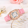 Square fashionable belt, swiss watch, women's watch for leisure, 2020, city style, Korean style